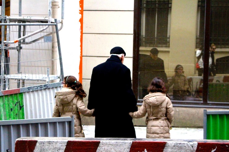 I wish I could have captured this without the construction, but I loved this.